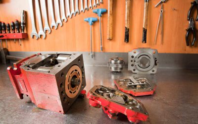 Preparing Hydraulic Pumps, Motors, and Servo Valves for Repair